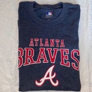 Atlanta braves gray t-shirt!!